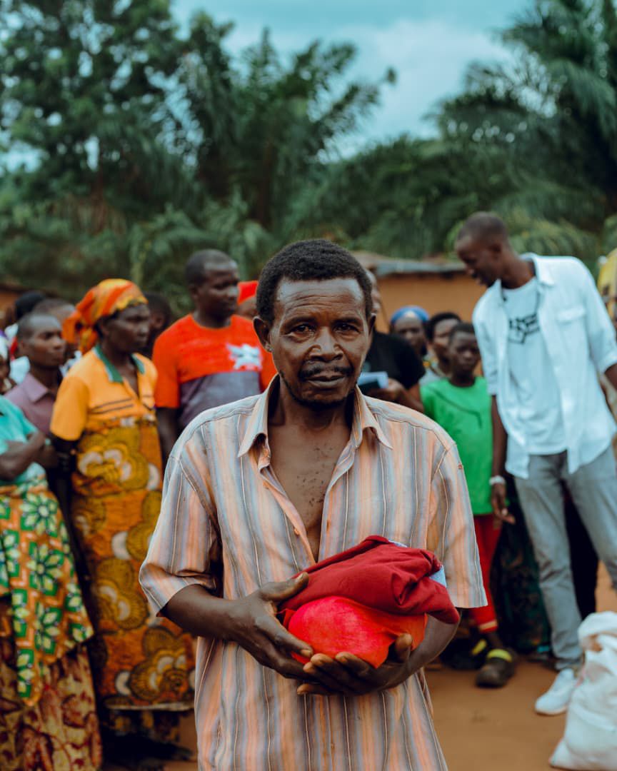 Bénéficiaire d’une action solidaire au Burundi